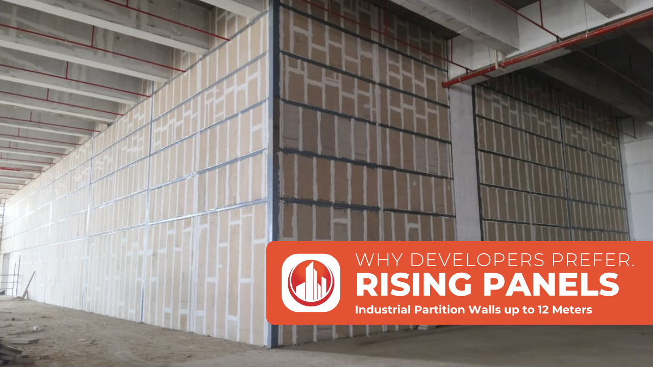 Why Developers Prefer Rising Panels for Industrial Partition Walls up to 12 Meters